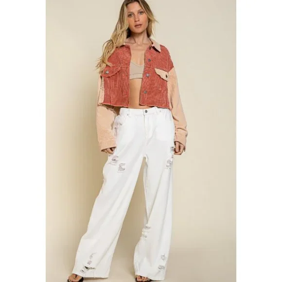 20276 POL Corduroy Trucker Jacket - Picture 6 of 6